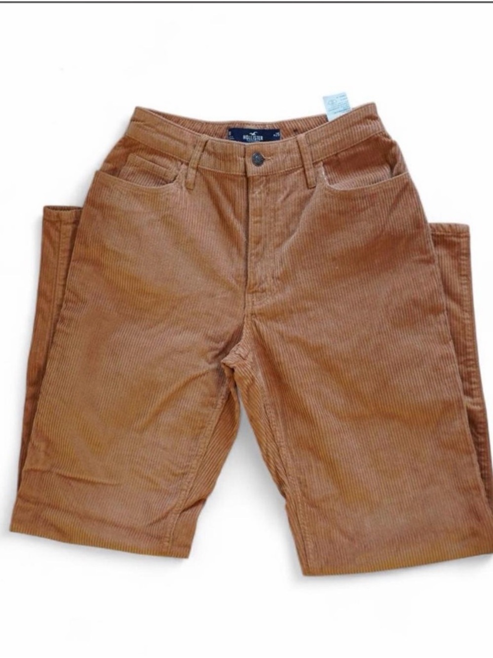 Hollister Men's Corduroy Pants in Light Brown